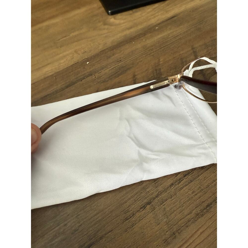 Vintage Oscar De La Renta Gold (51•16) Skinny Glasses - Picture 5 of 6